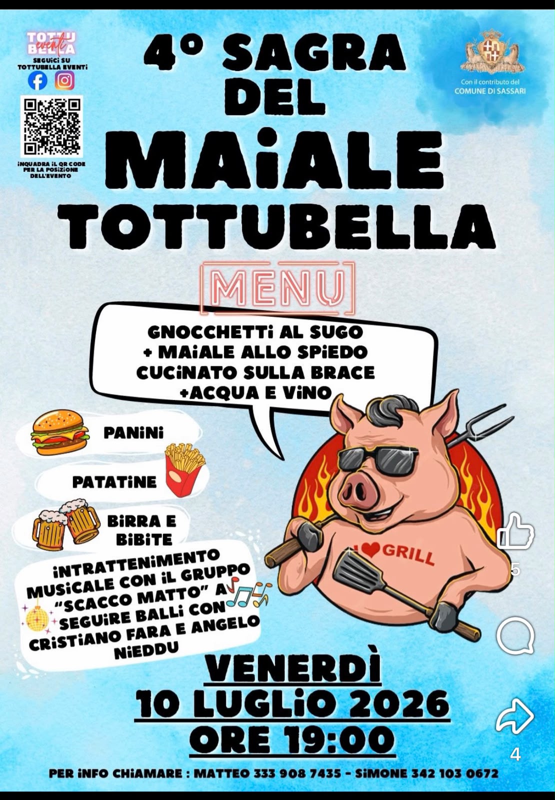Tottubella Pork Festival: Tradition, Food and Community in the Heart of Sardinia